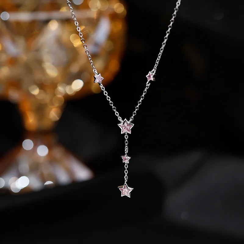 Fine 925 Sterling Silver Glossy Heart Pendant Necklace Fashion  Jewelry