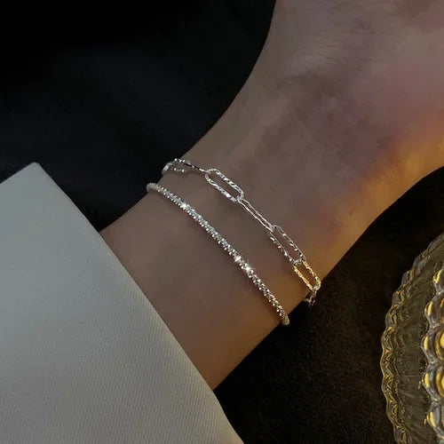 925 Sterling Silver Bracelet Partial Pearls Knots Bracelets Fashion Luxury Design Bead Charm Bracelet Jewelry