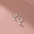 925 Sterling Silver Leaf Dangle Earrings for Women Trendy Jewelry