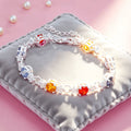 925 Sterling Silver Classy Colored Crystal Bracelet Jewelry