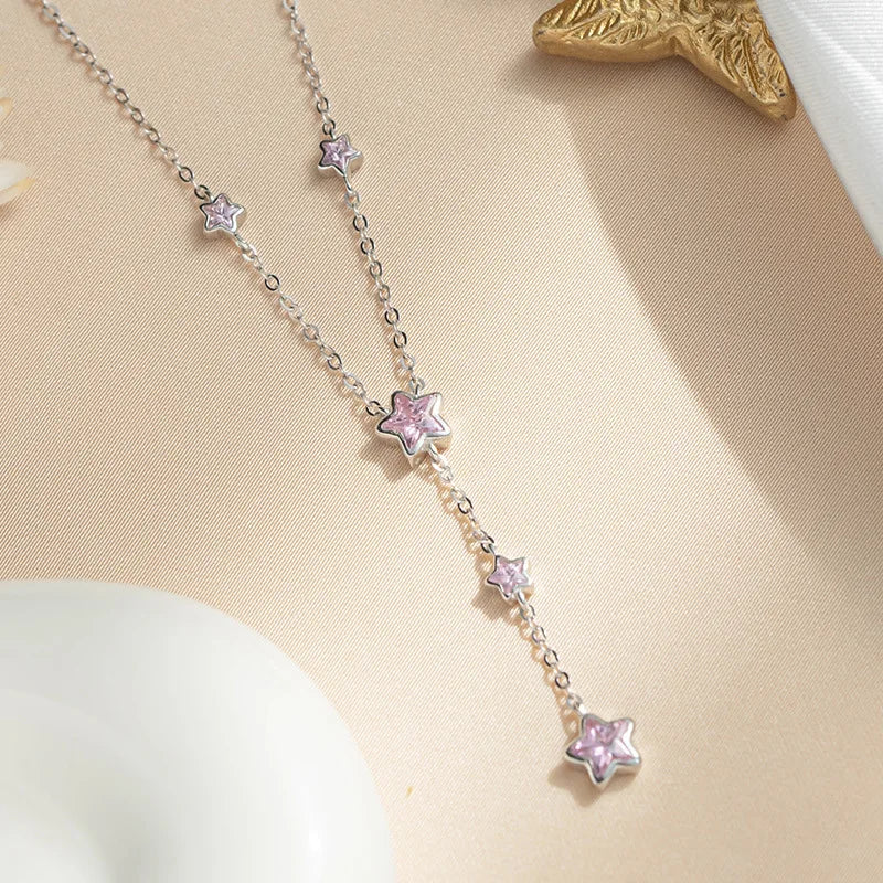 Fine 925 Sterling Silver Glossy Heart Pendant Necklace Fashion  Jewelry