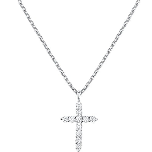 14K Gold Plated Cross Pendant  Necklace Gold Necklace