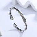 New 925 Sterling Silver Angel Wings Bracelet Fine Jewelry 